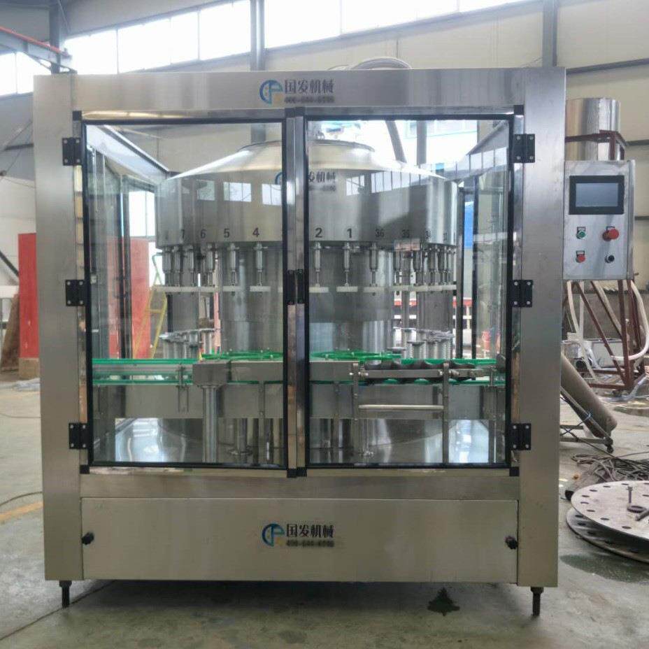 灌装机葡萄酒全自动灌装机厂家直销红酒果汁饮料负压灌装机