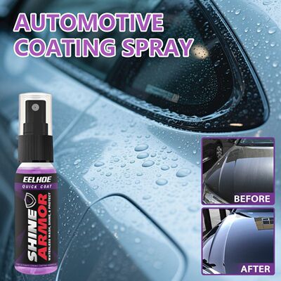 EELHOE Car Coating Spray Hand Spray Wax Micro-Coating Nano Q