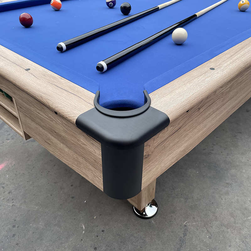 新款8尺折叠台球桌 成人室内家用型桌球台2合1 Pool table