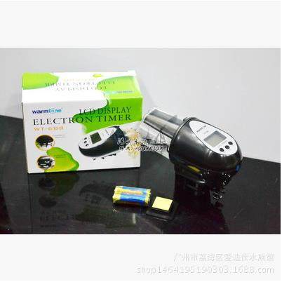 银声WT-688 液晶电子显示自动喂食器鱼儿水族喂食器鱼缸喂鱼器