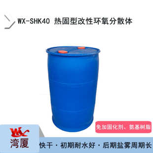 WX热固型改性环氧分散体 湾厦 无苯阴离子型水性环氧酯树脂分散体