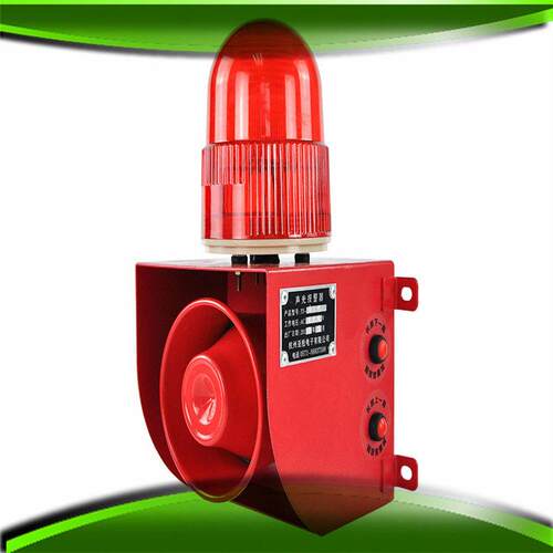 YS-01H工业语音声光报警器一体化大分贝喇叭电子蜂鸣器起重机行车