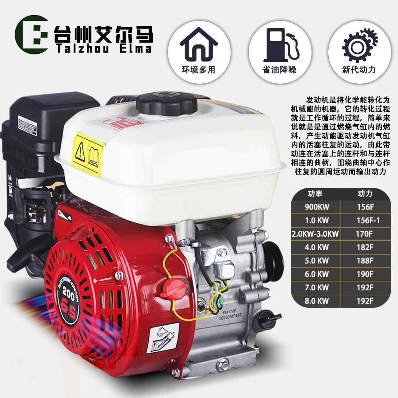 家用便携汽油发电机2THN组200w20v3式080v小型静音3kw/5/8千瓦单