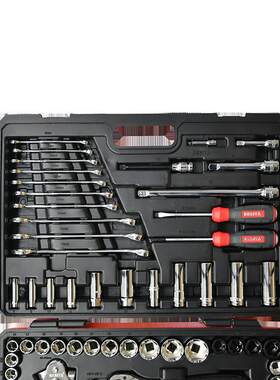 百思泰（BESITA）121件汽修工具箱汽保机械维修套装汽修工具车组