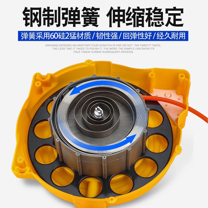 气鼓自动伸缩汽修气管卷管器自动收管器汽车美容高压管气鼓