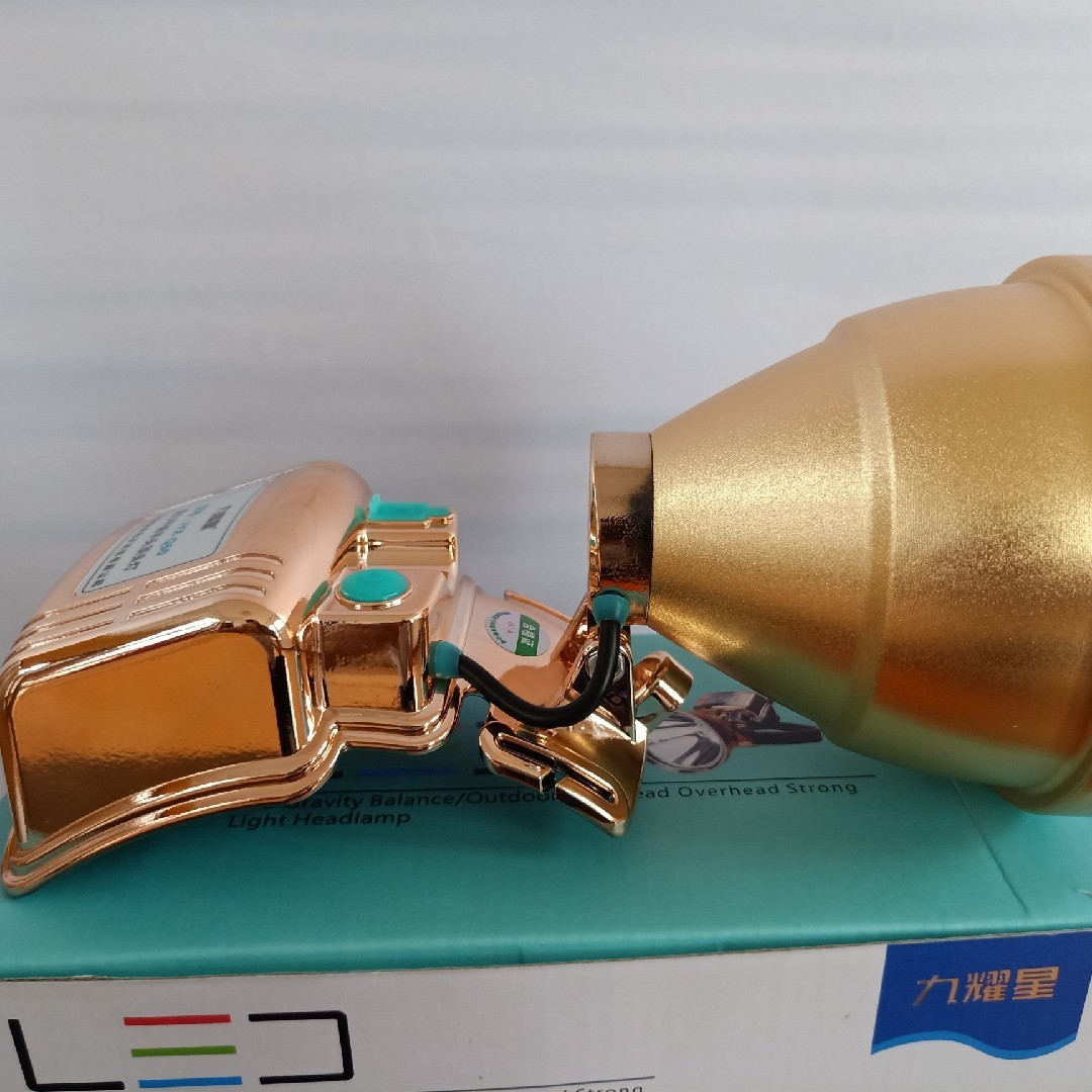 头灯LED九耀星新款头戴式超亮多功能照明灯 家用强弱光便捷式头灯