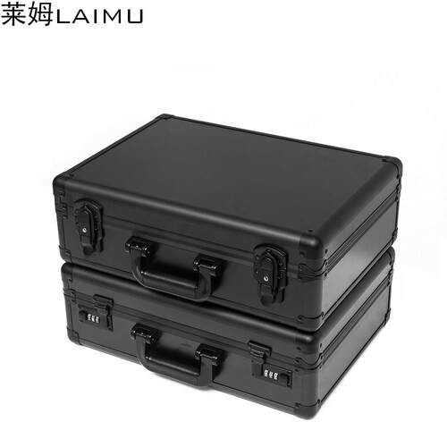 手提式铝合金密码工具箱美术箱子文件箱五金设备仪器箱多功能家用