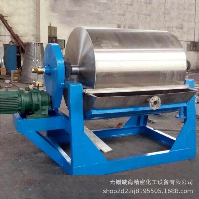 转鼓封闭式冷凝结晶切片机钛材结晶切片机氯化钙结晶切片机刮片机