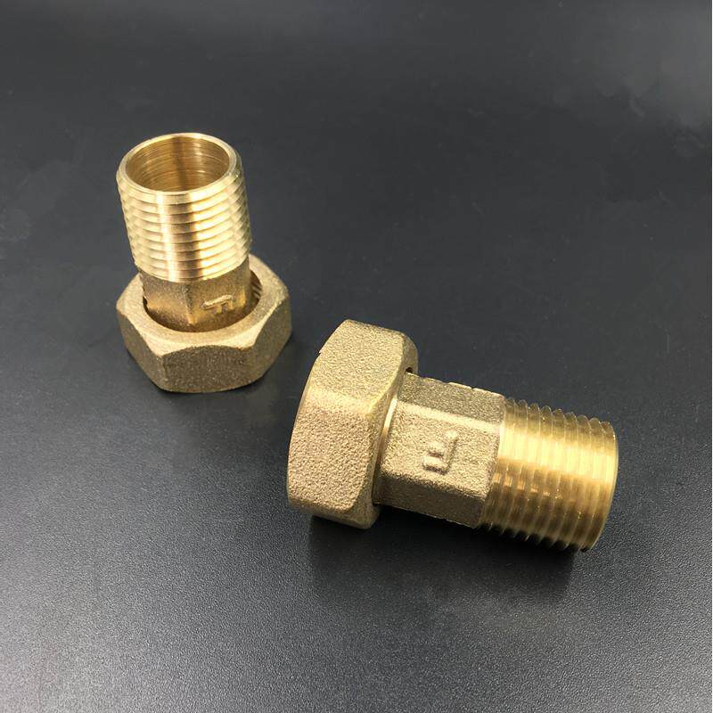 水表铜接头配件 4分6分水管接头 1寸变4分活接头6分变4分水管配件