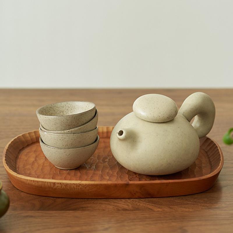 肆月茶具套组轻奢精致水具喝水杯子整套家用客厅待客水杯茶几杯具