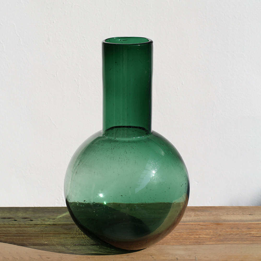 大号怡木碧桌面软马器轩装吊钟落地露玻璃家居摆件小口醉花瓶花大