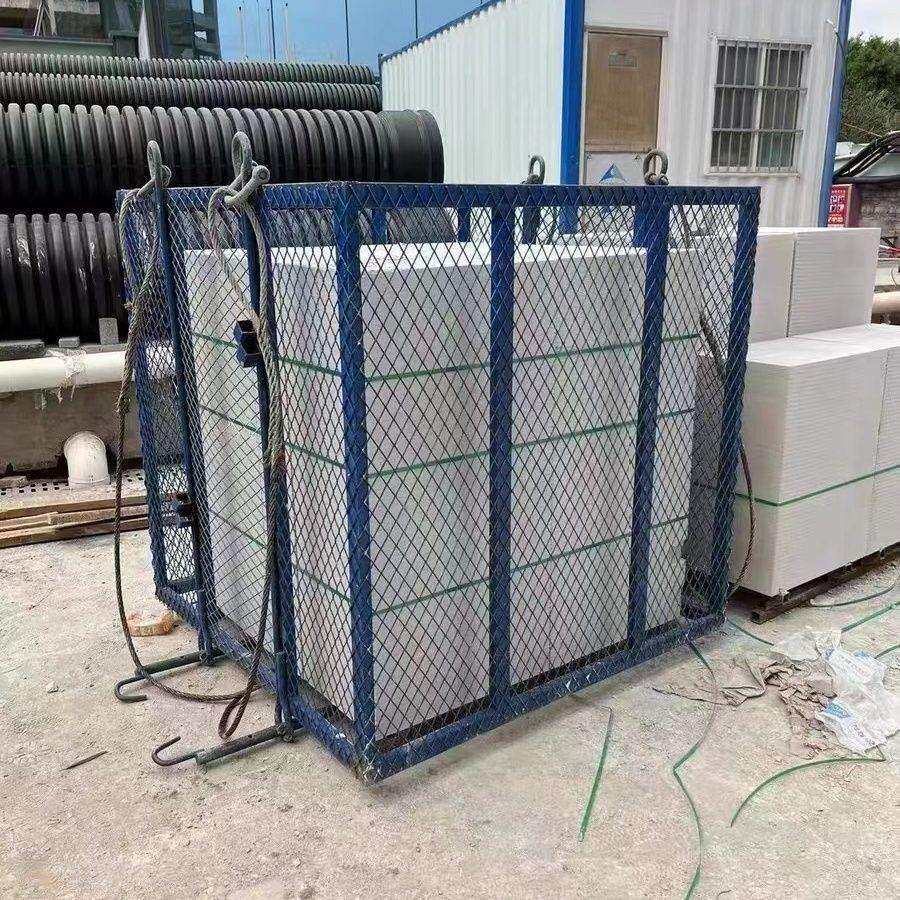 钢筋吊笼混凝土加气块砖塔吊料斗建筑工地高空网格吊篮吊