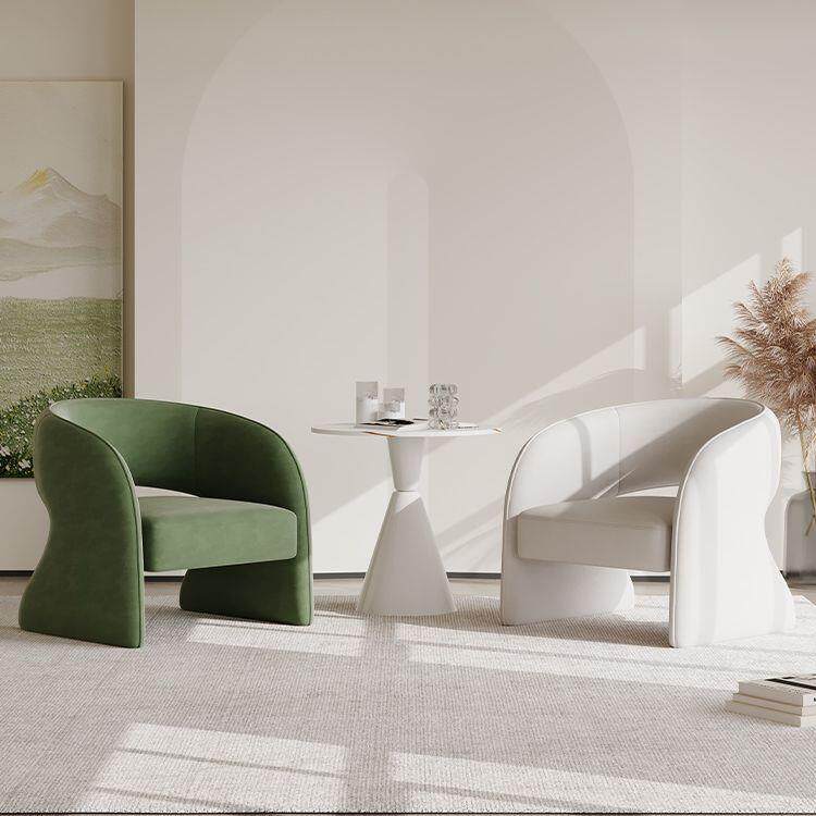 创意休闲单人沙发客厅简约现代设计师休闲接待沙发椅洽谈桌椅组合