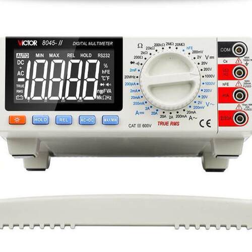 胜利VC8045-II 4位半台式数字万用表 高精度带交流真有效值