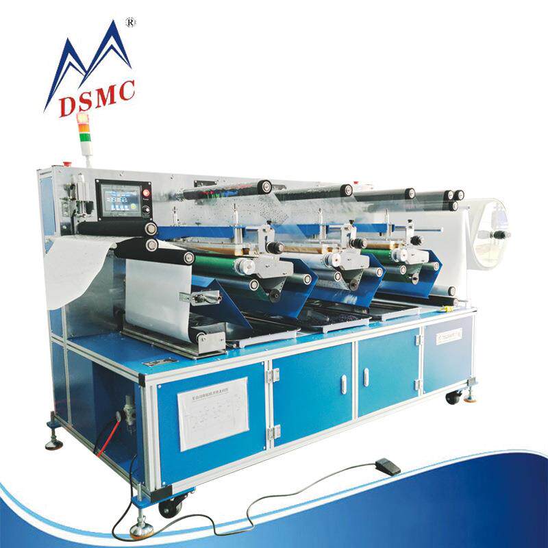 DSMC全自动四色刷钻机 烫钻图案自动排图机 全自动烫图排钻机