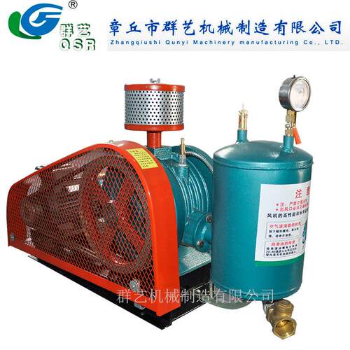 Z100S 机回式鼓风机低速滑片风低压中压回转群艺转H风机低噪音风