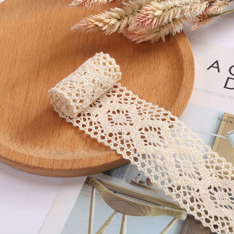 可定制棉线花边服装辅料女装裙摆花边大批量供应饰品配件DIY