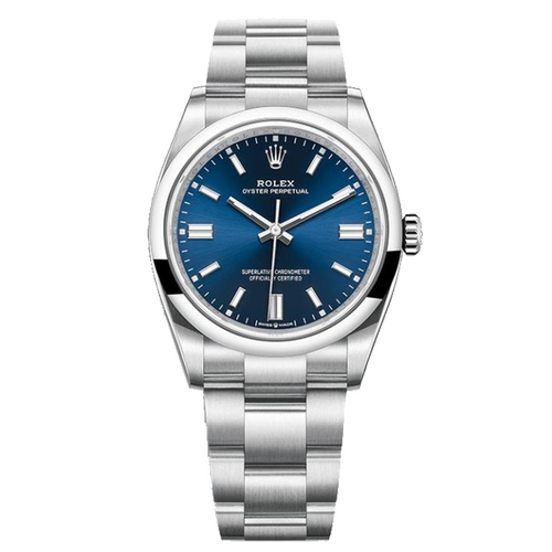 未使用[9.9新]劳力士蚝式恒动系列钢自动机械手表男表126000