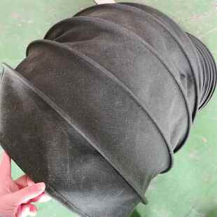 Ф50绿煤色布帆伸缩风管机风5机软连接补偿/TCJ/加强