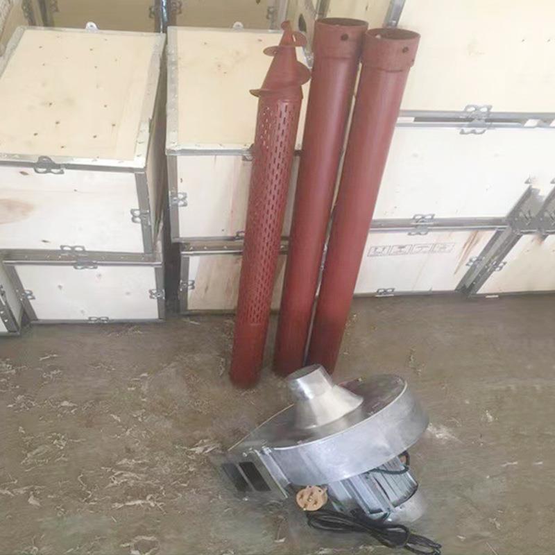 厂家供应粮食降温单管风机 粮仓局部单管风机 稻谷散热轴流抽风机