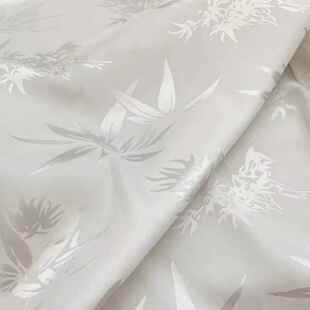 竹叶竹子图案布料旗袍面料提花纹复古古风桌布汉服旗袍古装