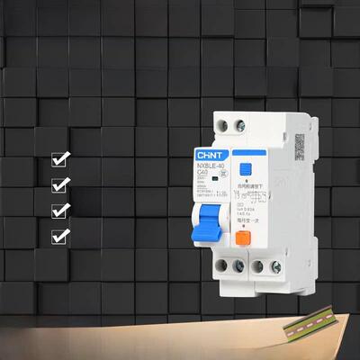 漏电保护器空气开关Nxble-40家用空气开关1P+N断路器2位双进双出