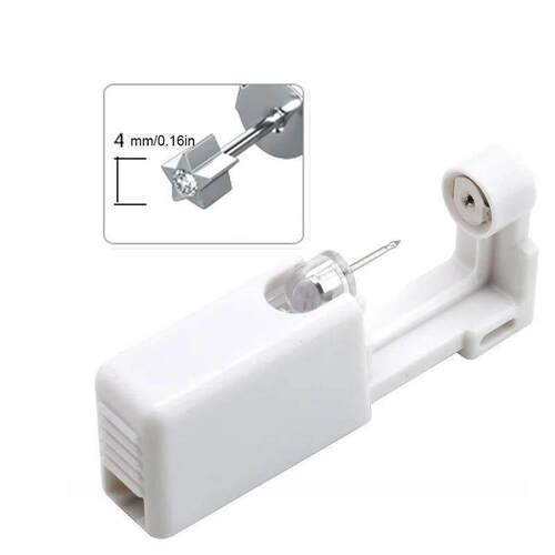 1Pc Disposable Sterile Ear Piercing Kit, Cartilage Tragus He