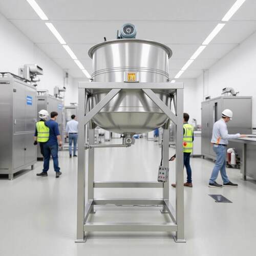 销售生产1吨指甲油染剂搅拌罐化妆品混合设备电加热液体配料罐