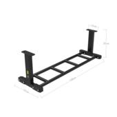 高档东际横梁底下装 引向功上单双杠室内吊顶多安能健身体器材双杠