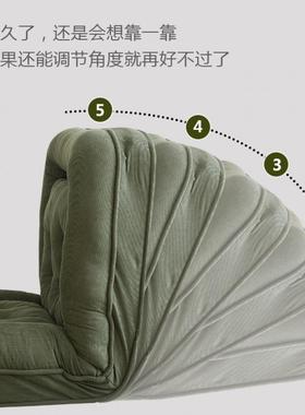 懒人沙发人类狗窝沙发床折叠阳台单人双人房间大卧室网红榻榻米厂