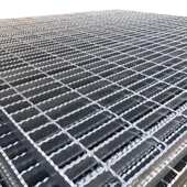 厂家现货 平台踏步板齿形防滑板 重型水沟盖板集水坑盖板钢格板