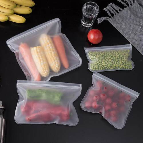 EVA Food Freshness Bags, Refrigerator Food Storage Bags, Fru