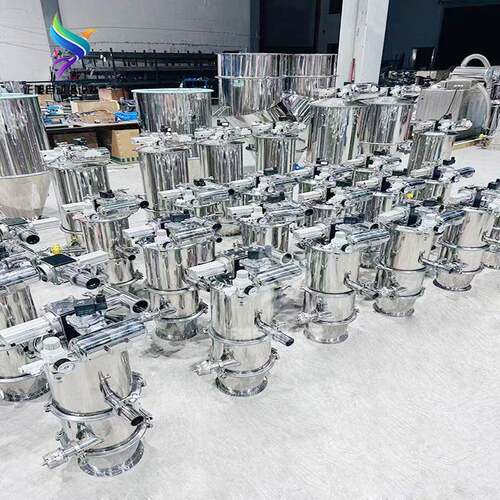 东莞石墨粉无尘真空上料机黄铜粉定量加料机铝矾土全自动输送机