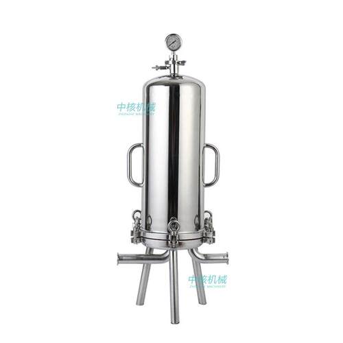 中核机械微孔膜过滤器3T/h卫生级过滤器生物除菌精密过滤器不锈钢