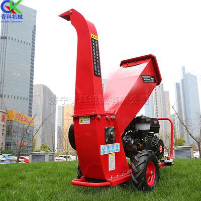 Twig crusher 卧式树枝粉碎机 单杠四冲程农作物秸秆粉碎设备