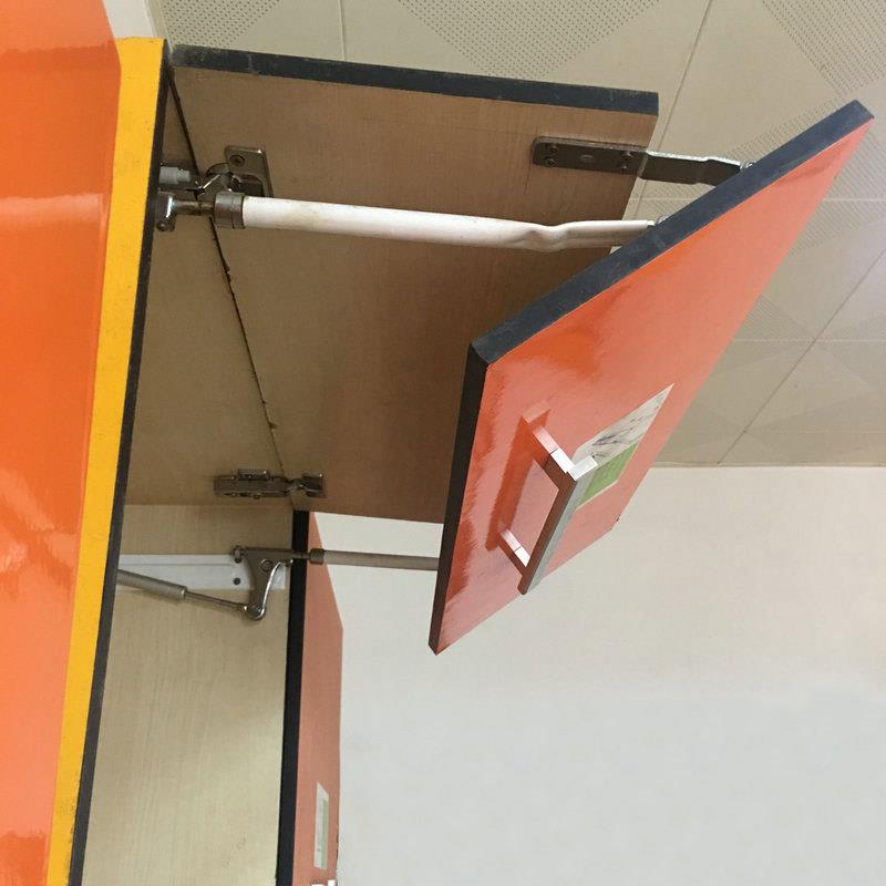厂家直销橱柜折叠上翻门支撑液压联动吊柜平移拉杆壁柜拉篮较链