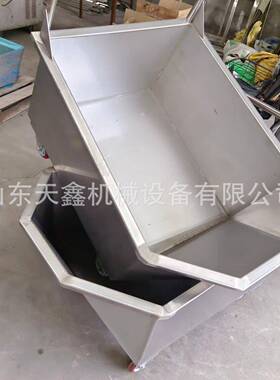 供应浙江食品厂周转小料车不锈钢肉料车放肉馅子车放料车