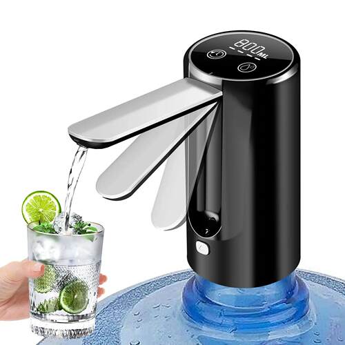 5 Gallon Bottle Water Dispenser, Foldable Water Bottle Pump,