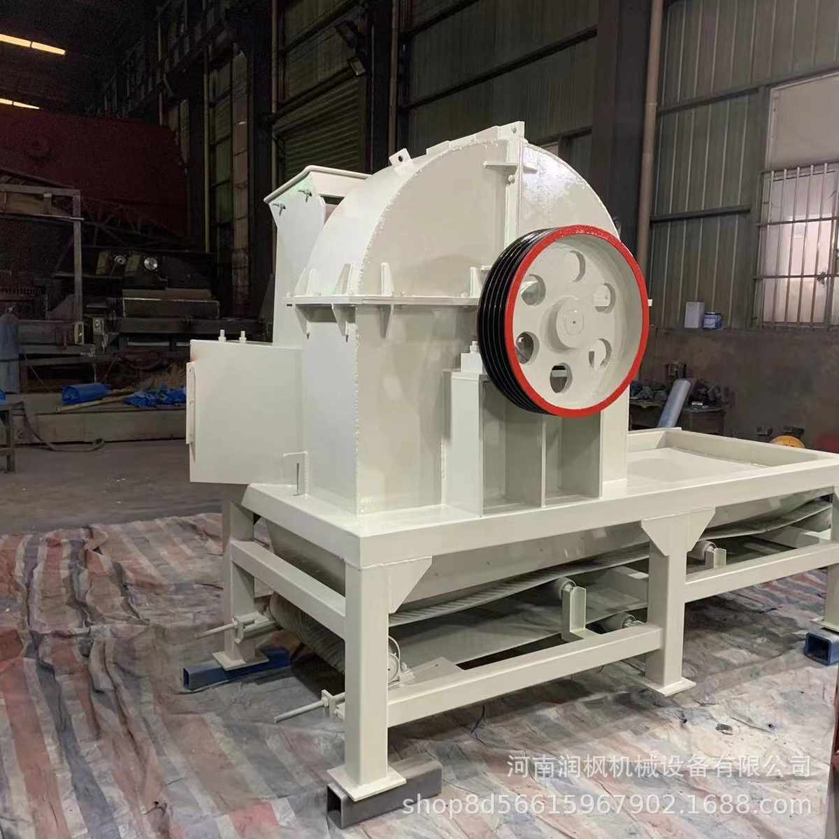 树木木材削片机 树枝药材切片粉碎机 大型竹子树干打片机