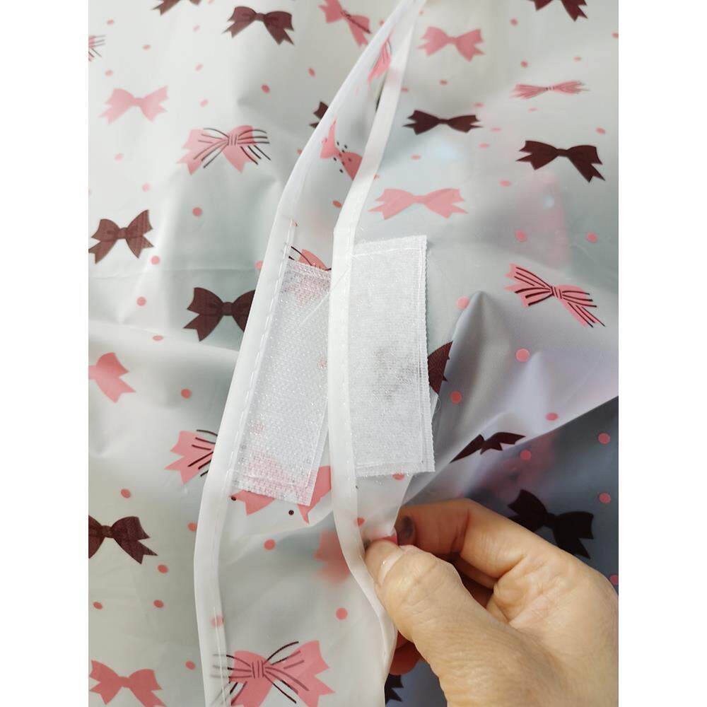 ⇓加厚塑料透明保护套子防灰尘布衣架套布落地 遮衣服的防尘罩