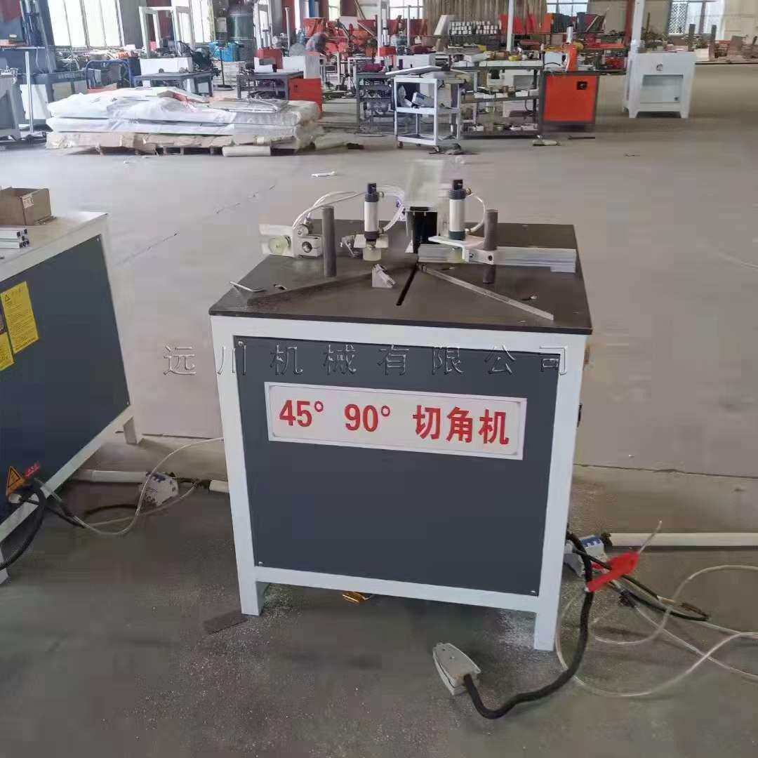 晶瓷画框任意角度切割机 亚克力铝型材加工设备 PS发泡线条切角机