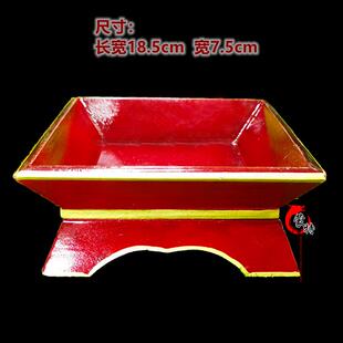 蒙字盘蒙烤羊餐酒店用品手把盘手绘蒙古包餐具实木勾纯木质肉云