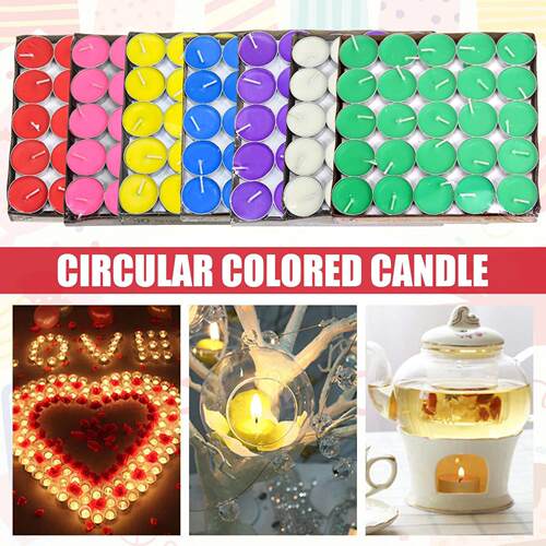 Pack Of 50, Citronella Scented Tea Light, Scented Candle Aga