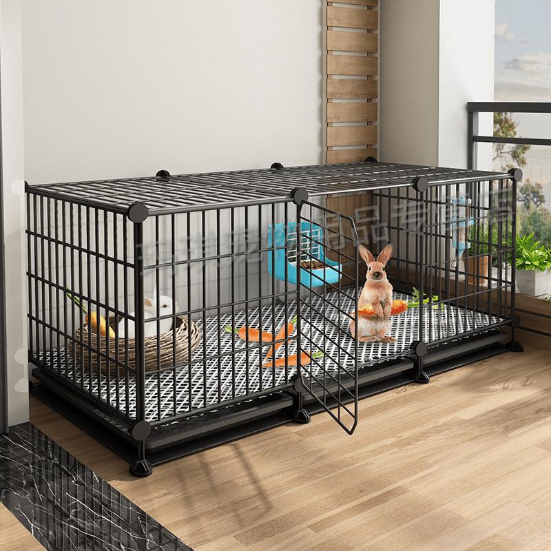 兔子笼子家用室内大号带厕所自动清粪家养荷兰猪豚鼠专用宠物兔笼图片