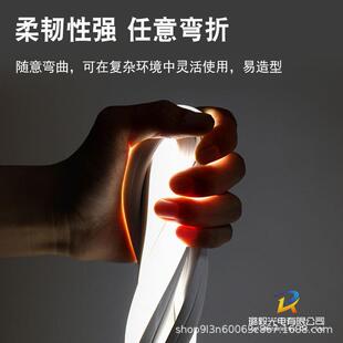 新款直销LED柔性霓虹灯户外防水阻燃防老化高压220240V硅胶灯带调