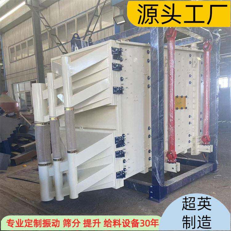 不锈钢摇摆筛石英石分级设备双四层方摇筛定制规格型号直线筛厂家
