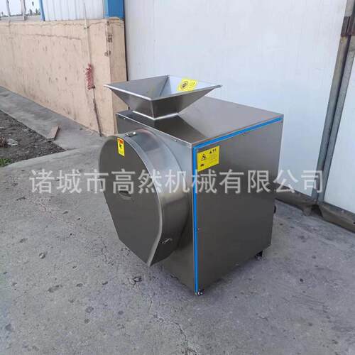 厂家供应大蒜生姜切片机机器全自动大切片机切片均匀不锈钢材质
