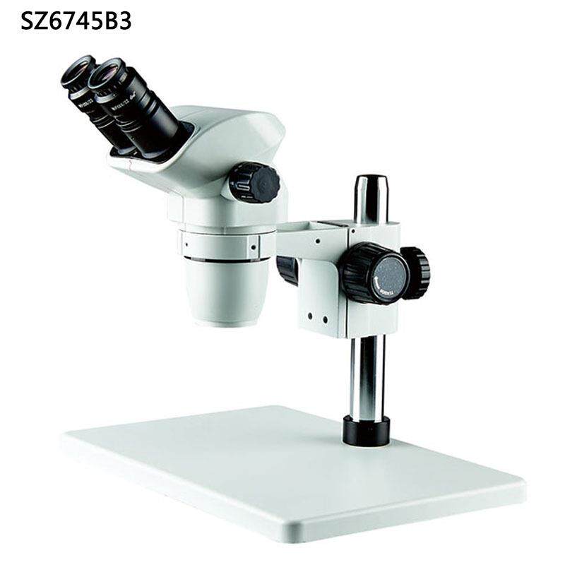 SZ6745B2双目体视大连变显微镜物镜6.7-4.5X连续变倍上下照明灯