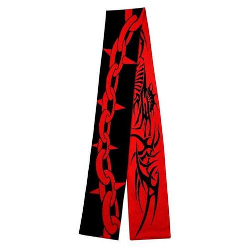Abstract pattern double-sided scarf headscarf