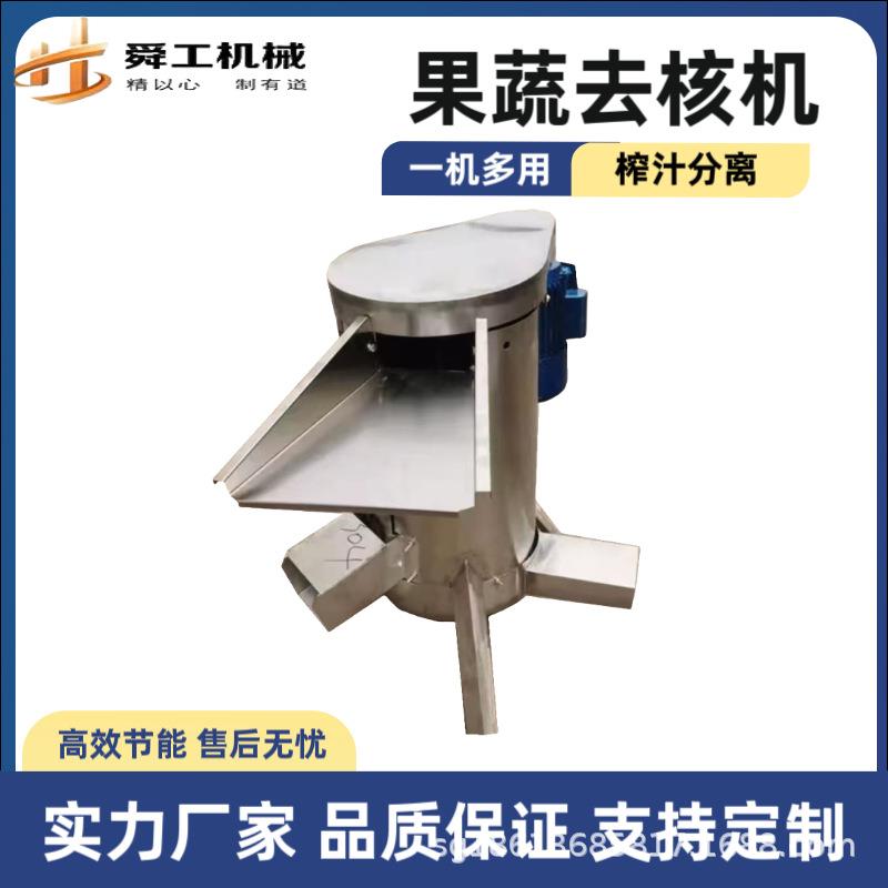 工业型商用水果去核机 芒果滇橄榄木瓜不锈钢脱核机 快速去核打泥